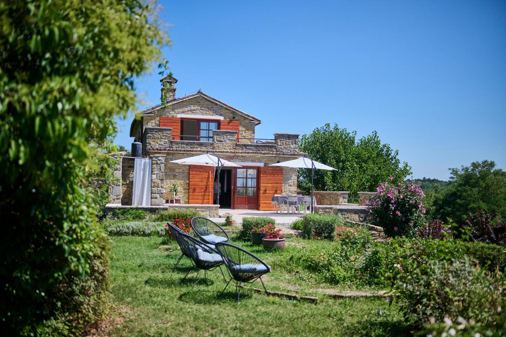 Casa Del Conte - Peaceful Hideaway In North Istria Villa Grožnjan Kültér fotó